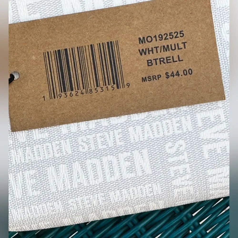 Steve Madden White Crossbody Bag